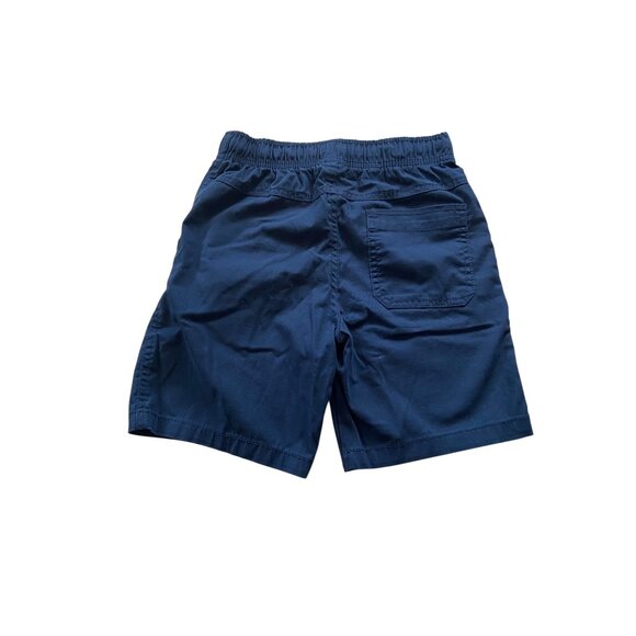 Wonder Nation Boys Cotton Blend Shorts Navy Blue Beach Summer Vacation Classic - Picture 8 of 10